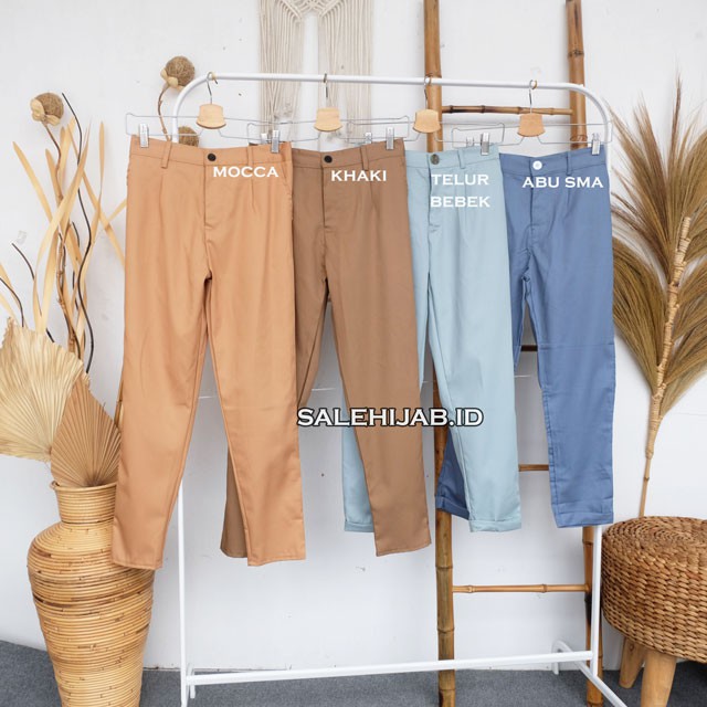 BAGGY PANTS AMERICAN DRILL (celana beggy panjang bagy wanita)-6