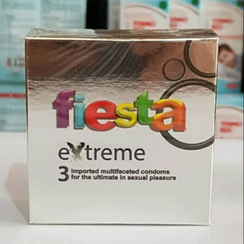 Kondom Fiesta Extreme Isi 3 Pcs