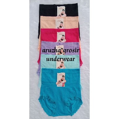 CD celana dalam wanita FEMA korset rajut