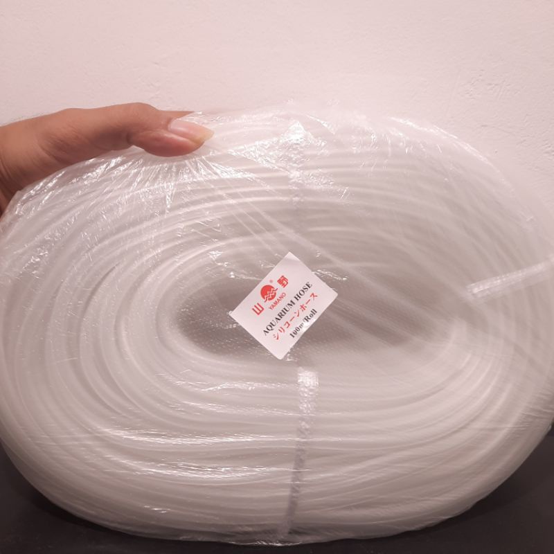 Selang aerator 1 ROLL 3/16&quot; Elastis untuk kebutuhan aquarium kolam dll