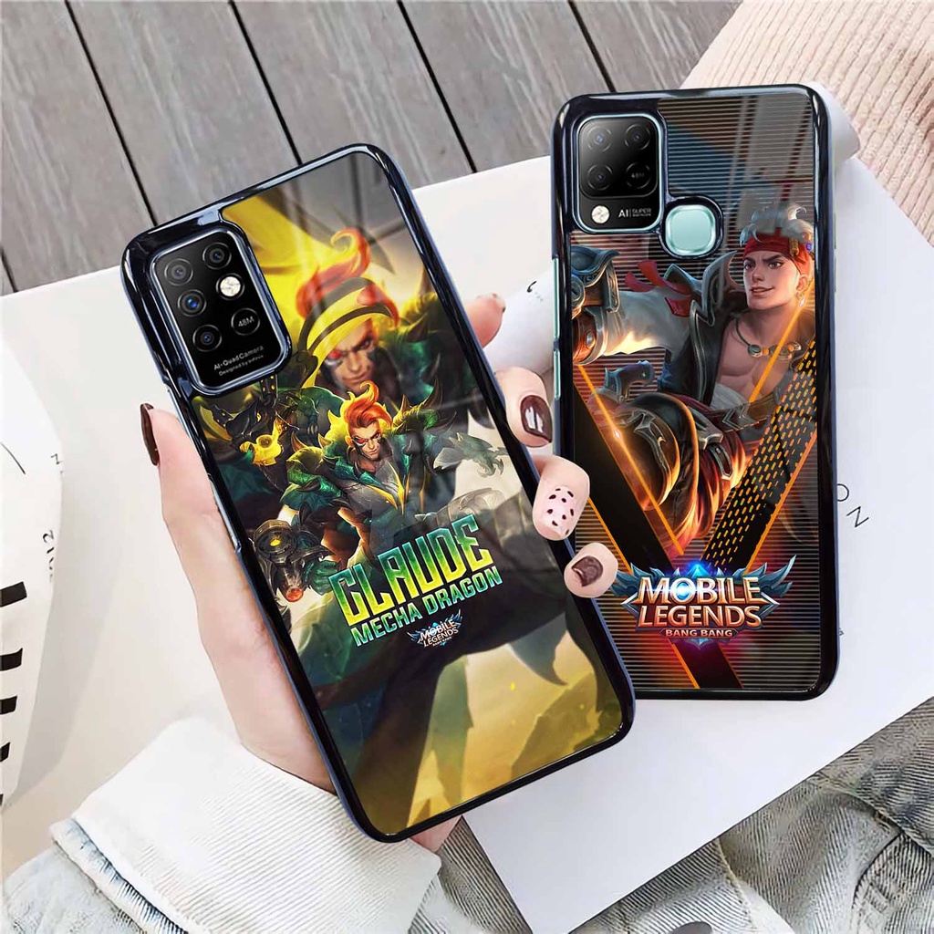 [NT23] Case Glossy Infinix Note 7 | 8 | 10 | 10 PRO | 10PRO NFC | Smart 4 5 6 | HOT 10  10S | Casing
