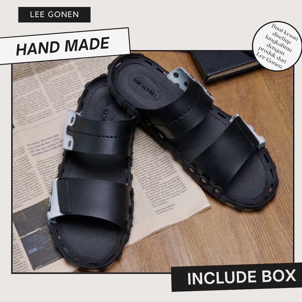 SANDAL PRIA KEKINIAN LEE GONEN SENDAL PRIA CASUAL SANDAL PRIA TERBARU 2020 SANDAL PRIA MURAH