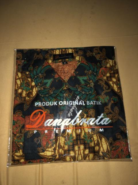 Batik Danabrata High Quality Kemeja Batik Lengan Panjang Pria Katun Primis Super Premium Size M L Xl