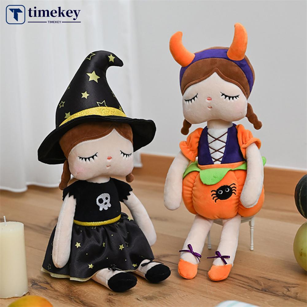 Timekey Metoo M3U1 Mainan Boneka Stuffed Plush Angela Labu Penyihir Halloween Untuk Anak Perempuan