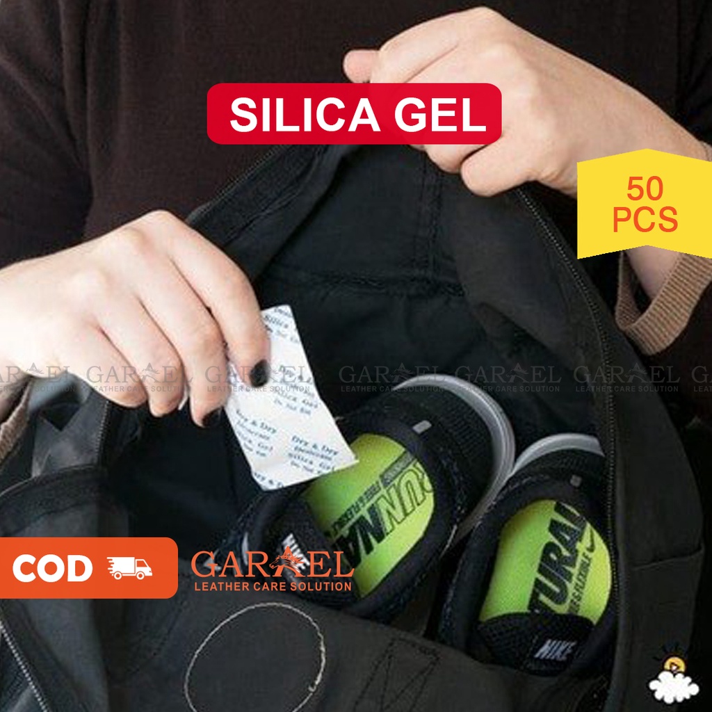 Silica Gel Anti Bau dan Jamur 10 SACHET,  Silicagel Pengawet Tas Makanan Baju Sepatu