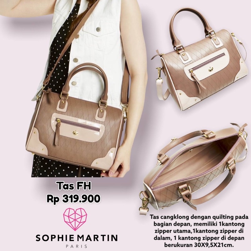 Tas Wanita Sophie Martin Paris Fjord