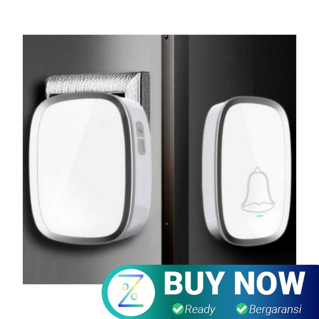 Bel Pintu Wireless Doorbells Waterproof 36 Nada 1 PCS Receiver - A101