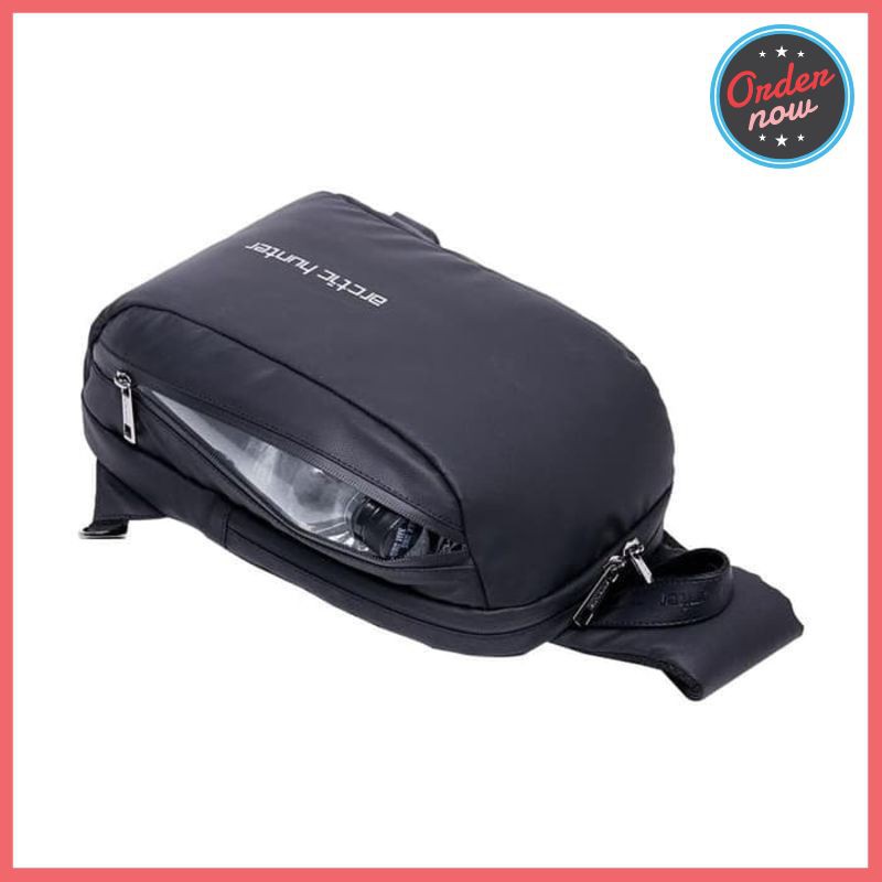 PROMO XB00081 Tas Selempang Arctic Hunter Black Elagan Original 100% HOT