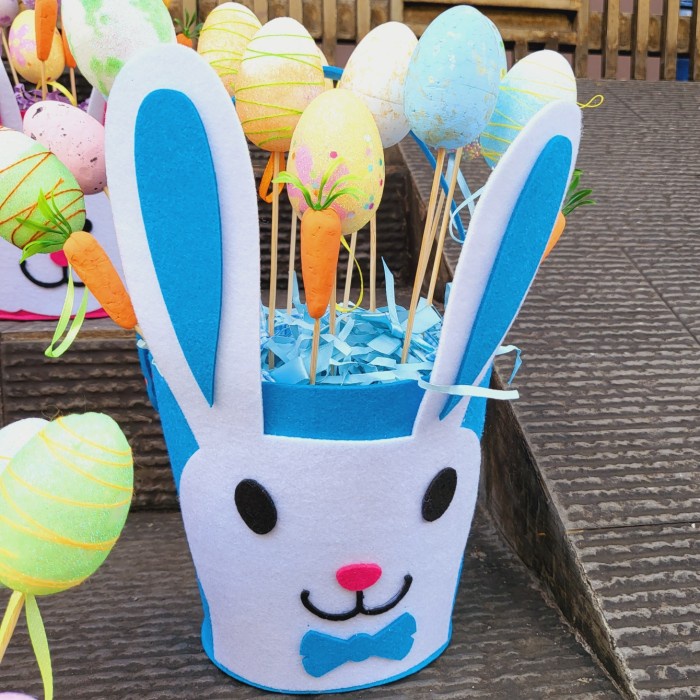

Paket dekorasi box hampers easter bunny eggs kelinci telur paskah 190