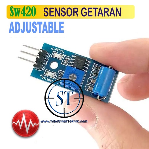 Kit Sensor Getar SW420 u/ Alarm Motor Mobil Gempa Vibration BB-03