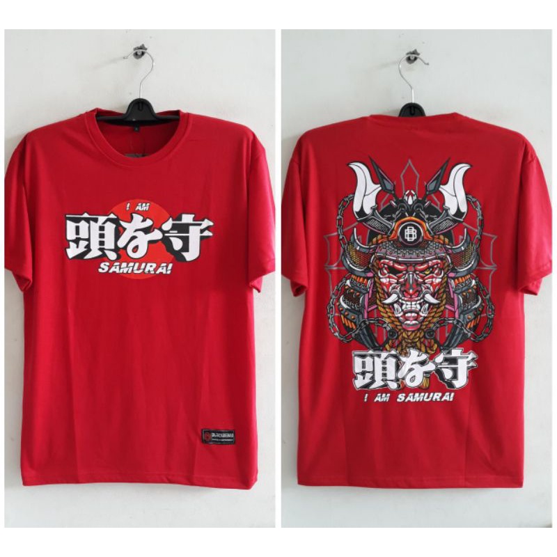KAOS SAMURAI / KAOS PRIA MURAH L DAN XL