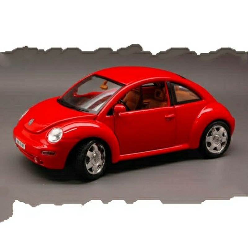 miniatur mobil Volkswagen VW New beetle diecast 1:18 Bburago