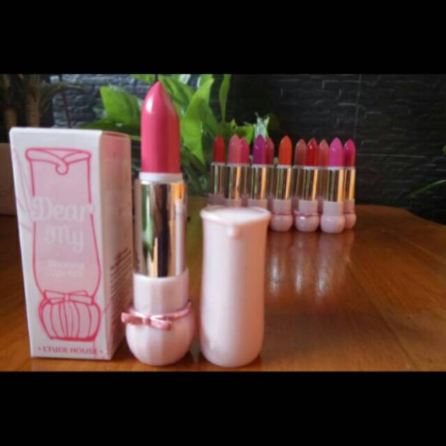 12 pcs lipstik etude