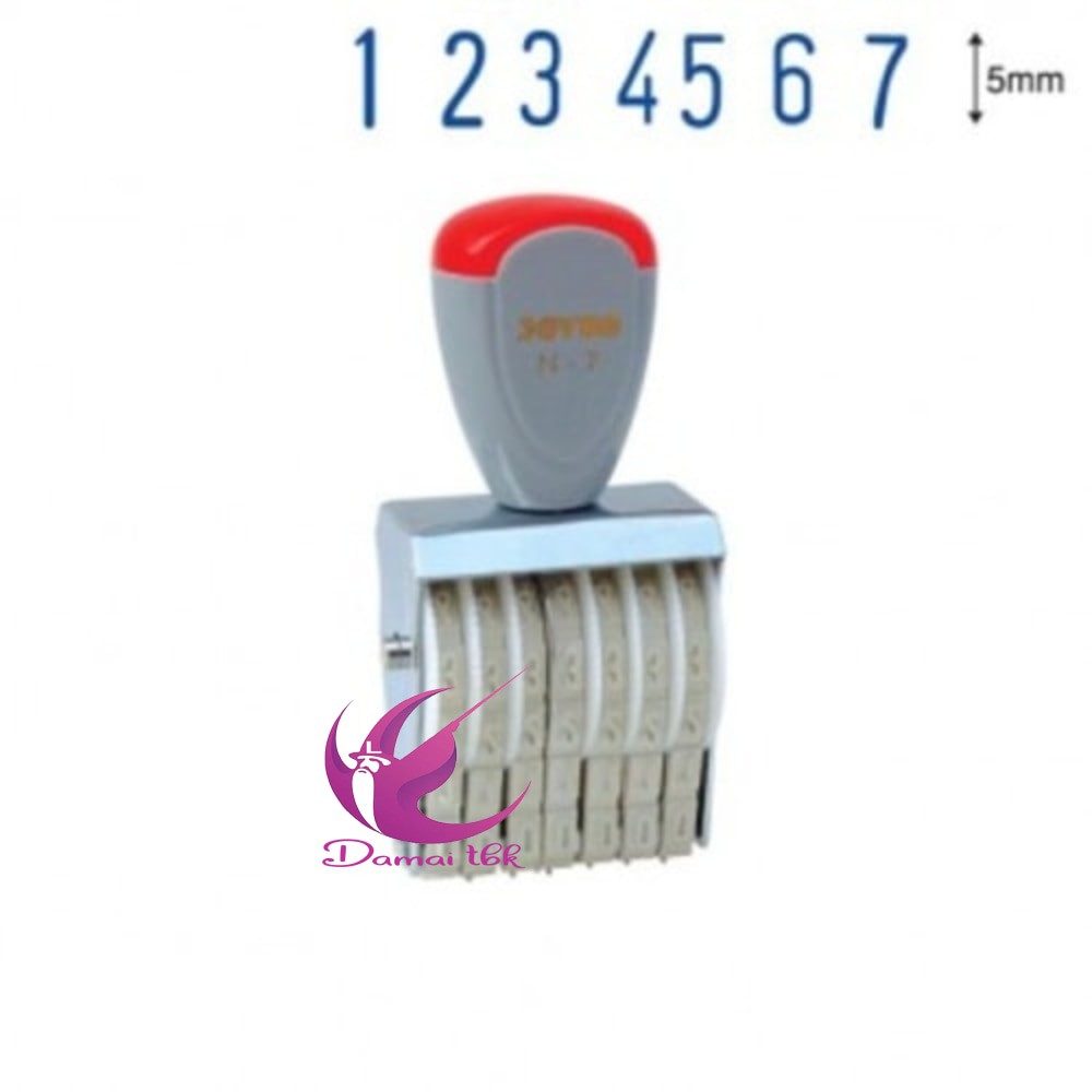 

Stempel Number Joyko N-7 7 Digit