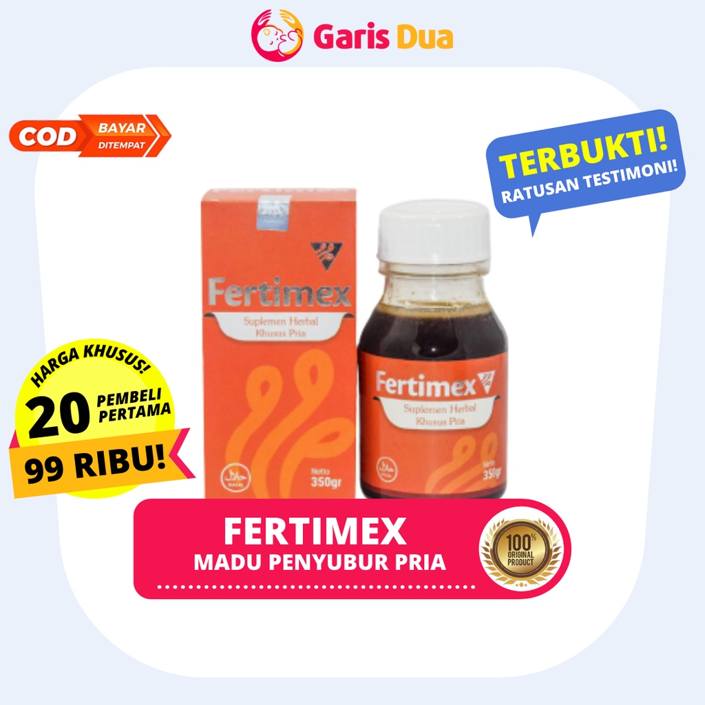 [DIJAMIN ASLI] Madu penyubur pria Fertimex I Madu penyubur sperma pria I Madu penyubur pria I Madu p