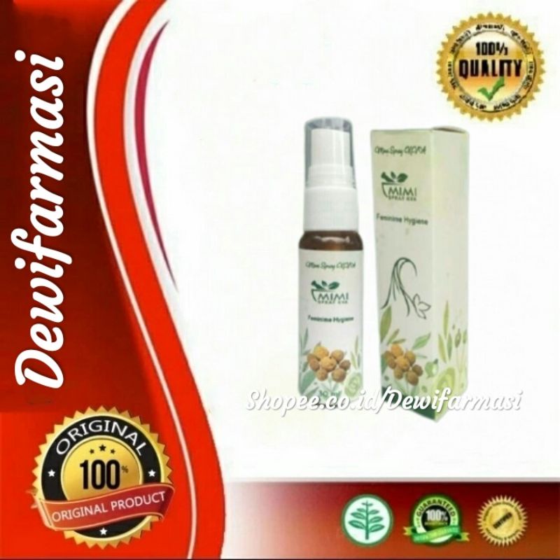 Mimi Spray KVA Dr Boyke Original Sahira Feminime Hygiene BPOM 30ml Asli