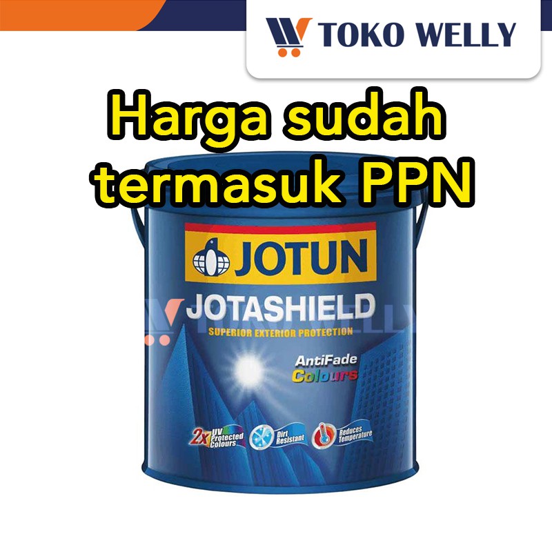 Jual Jotun Jotashield Antifade Cat Tembok Eksterior Warna Putih Ready Mix Galon 25l 2003