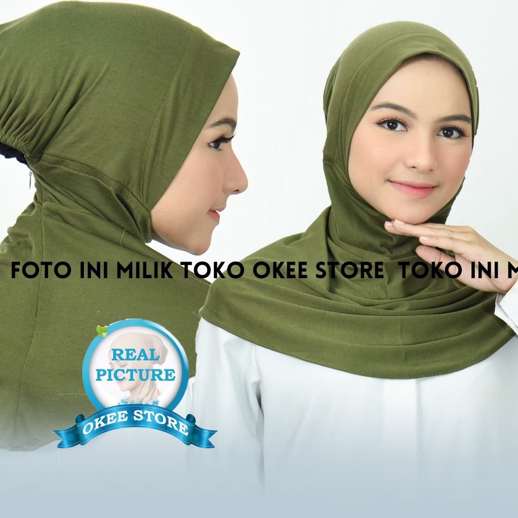 DALAMAN HIJAB CIPUT NINJA / CIPUT NINJA RESLETING / INNER CIPUT NINJA / CIPUT NINJA BAHAN KAOS SPANDEK PREMIUM