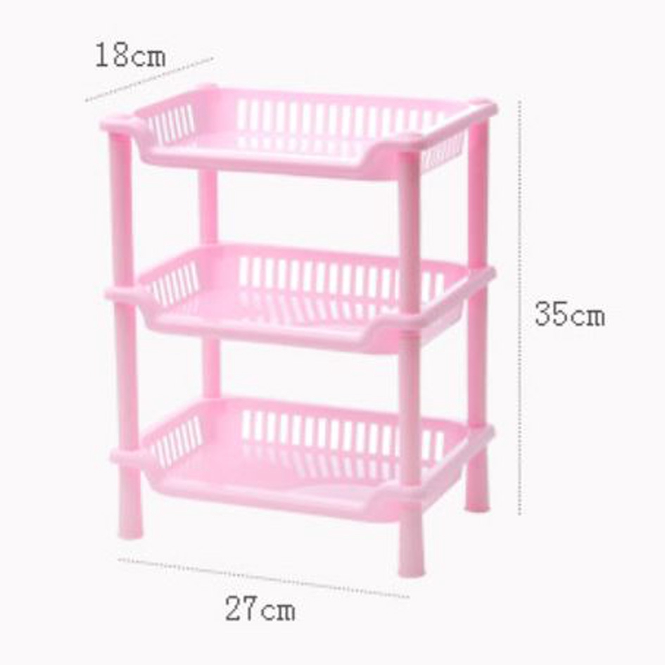 rak plastik serbaguna three layer kitchen bathromm shelf hsa045 (2j4))