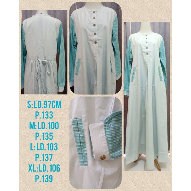 Gamis katun kekinian