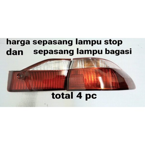 HONDA ACCORD VTI S84 S86 98 99 1998 1999 00 01 02 2000 2001 2002 LAMPU STOP DAN BAGASI STOPLAMP
