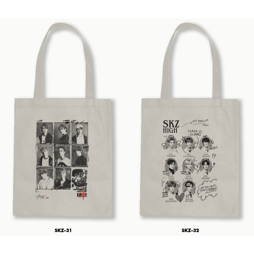 TOTE BAG RESLETING - STRAY KIDS 3