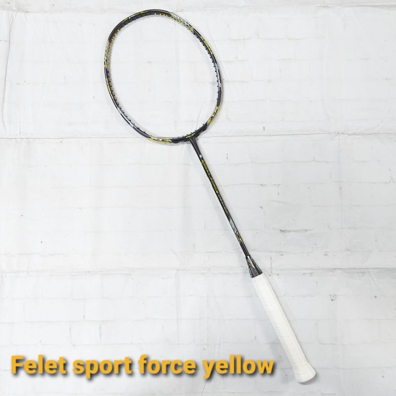 RAKET BADMINTON FELET SPORT FORCE YELLOW ORIGINAL