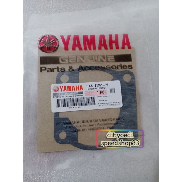 Termurah Perpak blok Block Yamaha fiz fizr F1 asli Yamaha paking blok F1 fizr fizr original YGP