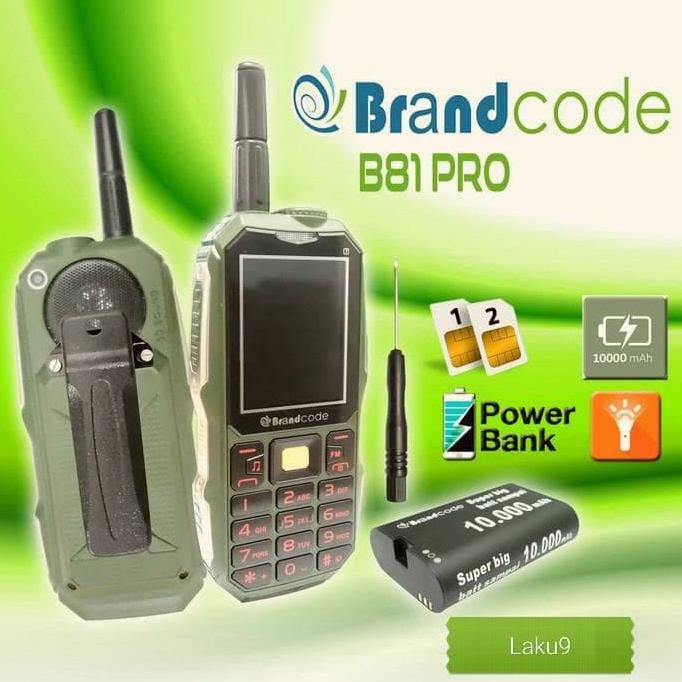 Handphone Brandcode B.81Pro Prince Pc.9000 Maxtron C.15 Aldo Mito