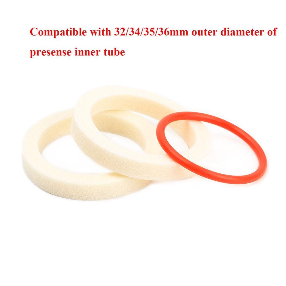 Suyo 2Pcs Front Fork Maintenance 32 /34 /35 /36mm Aksesoris 32-36mm Front Forks Forks Sponge Ring