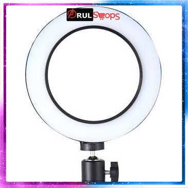 TaffSTUDIO Lampu Halo Ring Light LED Kamera 8W 6 Inch - RL-19