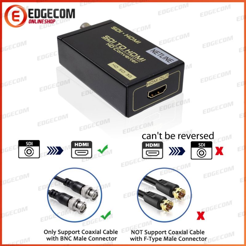 Konverter SDI to HDMI Adapter NETLINE