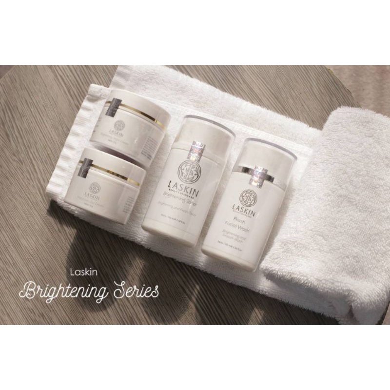 Laskin Brightening series bpom // Glowing skincare