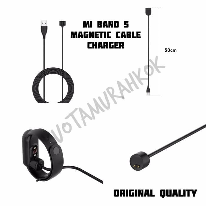 Charger Mi Band 6 Magnetic Kabel Charger USB MI BAND 6 Charger Magnetic