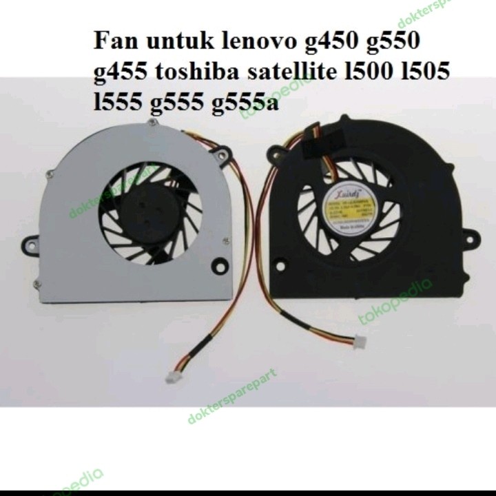 Fan Kipas Laptop Lenovo G450 G450A/M G550 G550M G455 G555 G555A