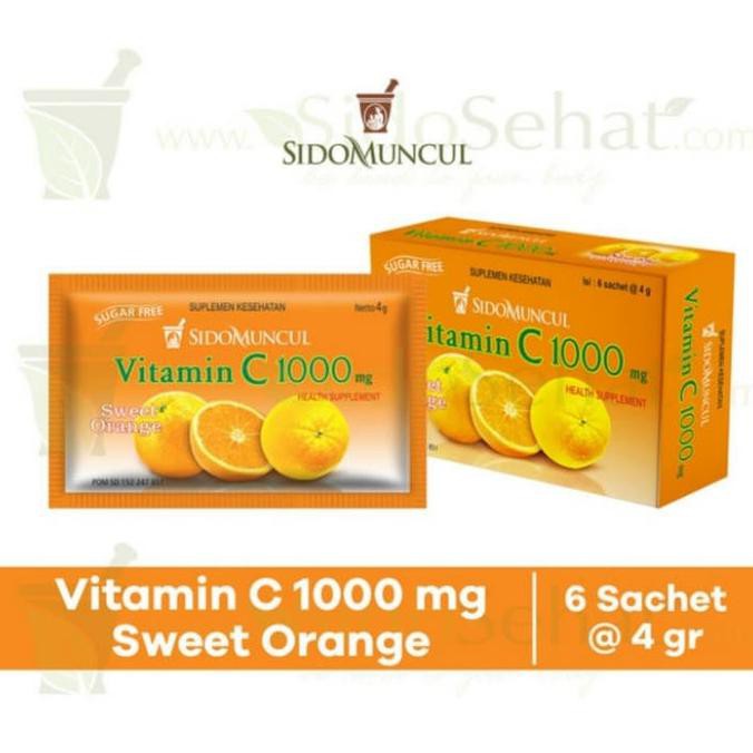 Hot Product Vitamin C 1000 Sidomuncul Orange Terbaik Shopee Indonesia