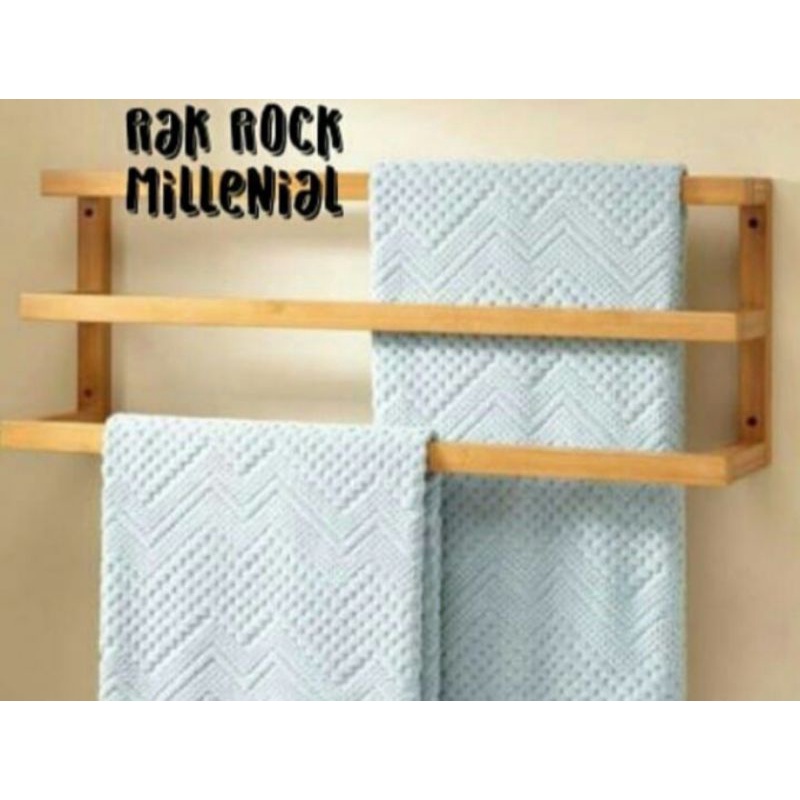 Hanger Baju kayu 85x30x15Hanger Handuk Hanger Baju  Hanger  Gantungan Kayu Gantungan Kayu Ladder Han