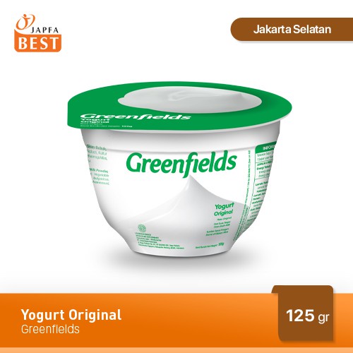 Greenfields Yogurt Original 125 gr