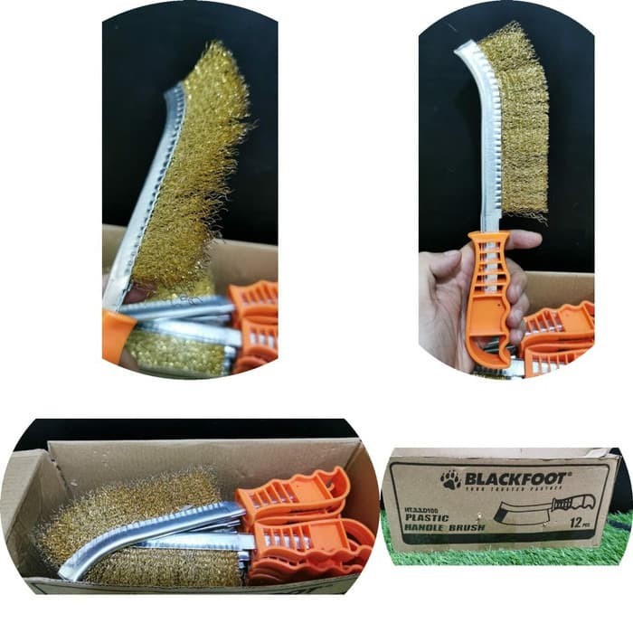 BLACKFOOT Wire Brush Kawat Kuningan Sikat Model Golok