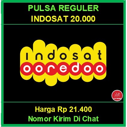[INDOSAT] Pulsa 20k Reguler