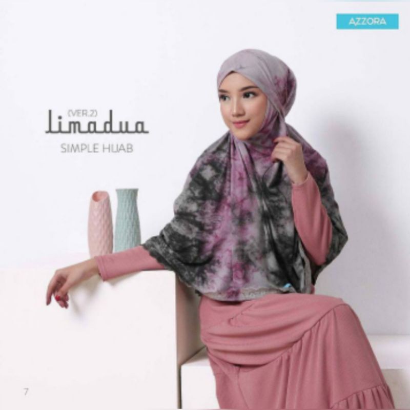 BERGO HIJAB SIMPLE 52 by azzora / Bergo jersey/ Hijab tali