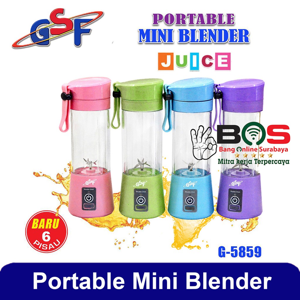 Blender Portable Blender Easy To Go GSF-5859 GSF 5859 GSF5859 Blender