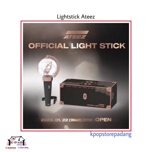 [READY STOCK] LIGHTSTICK ATEEZ OFFICIAL