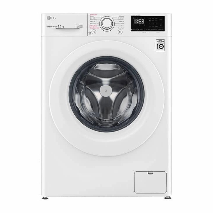 LG Mesin Cuci Front Loading FV1285S3WS FV-1285S3WS 8,5Kg