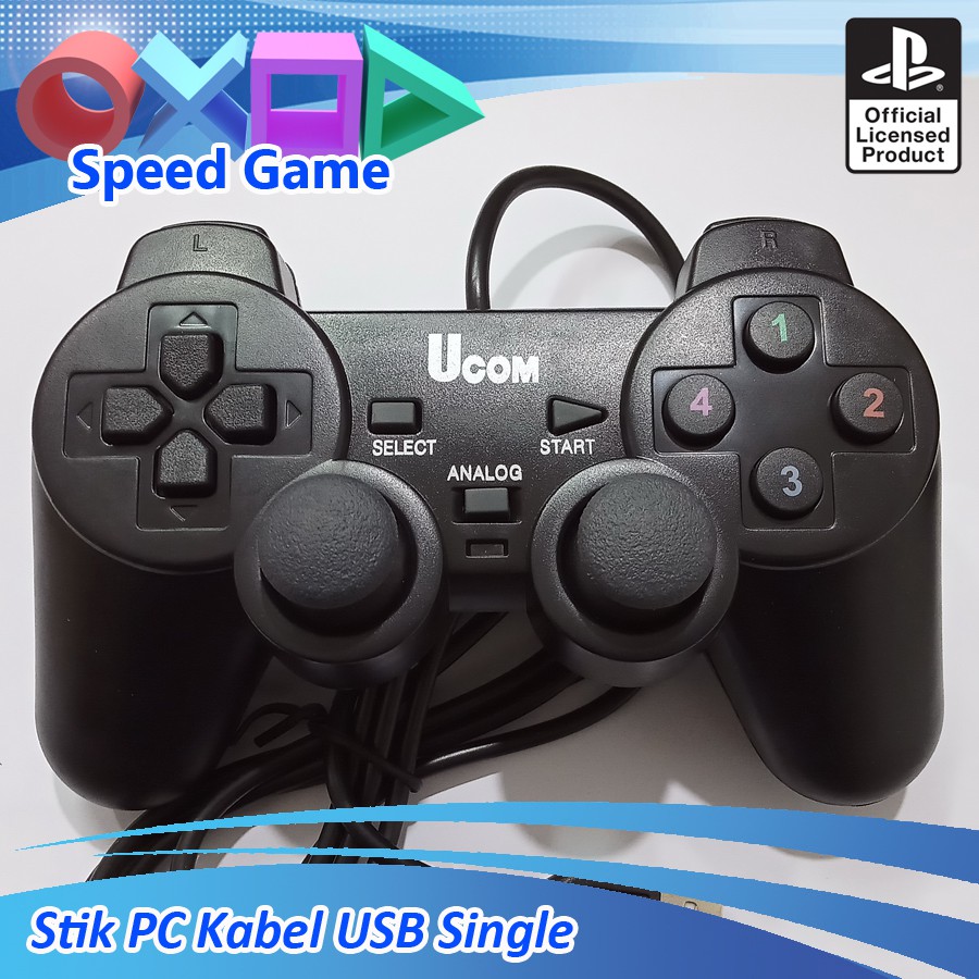 Gamepad Joystick Stik Stick PC usb Single PC Laptop PS3