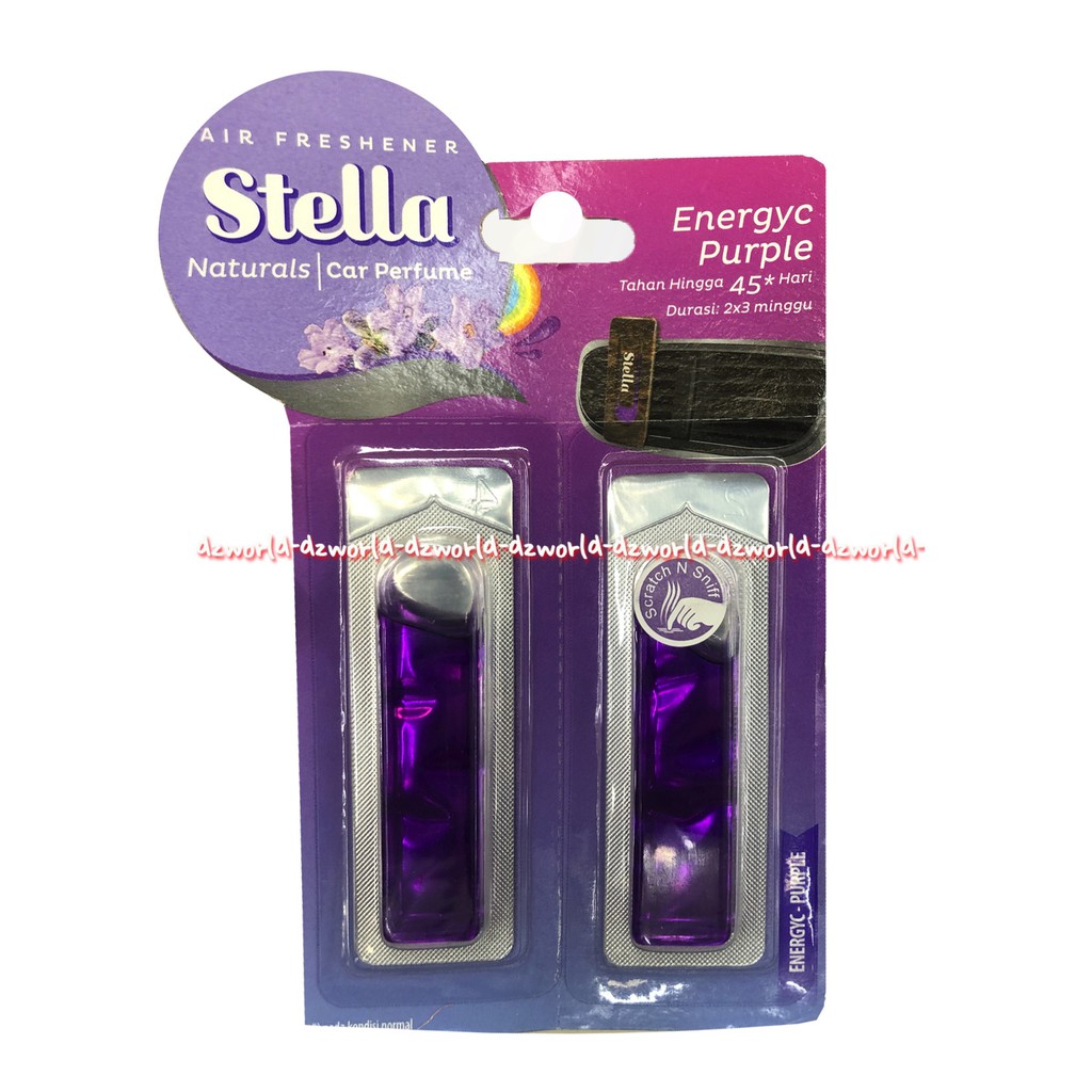 Stella Musk Yellow 45 Hari Pengharum Mobil Refill Parfum Mobil Isi Ulang