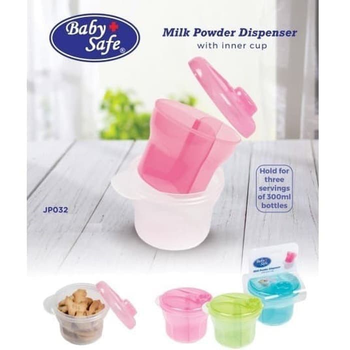 Baby Safe Milk Powder Dispenser JP032 / Tempat Susu