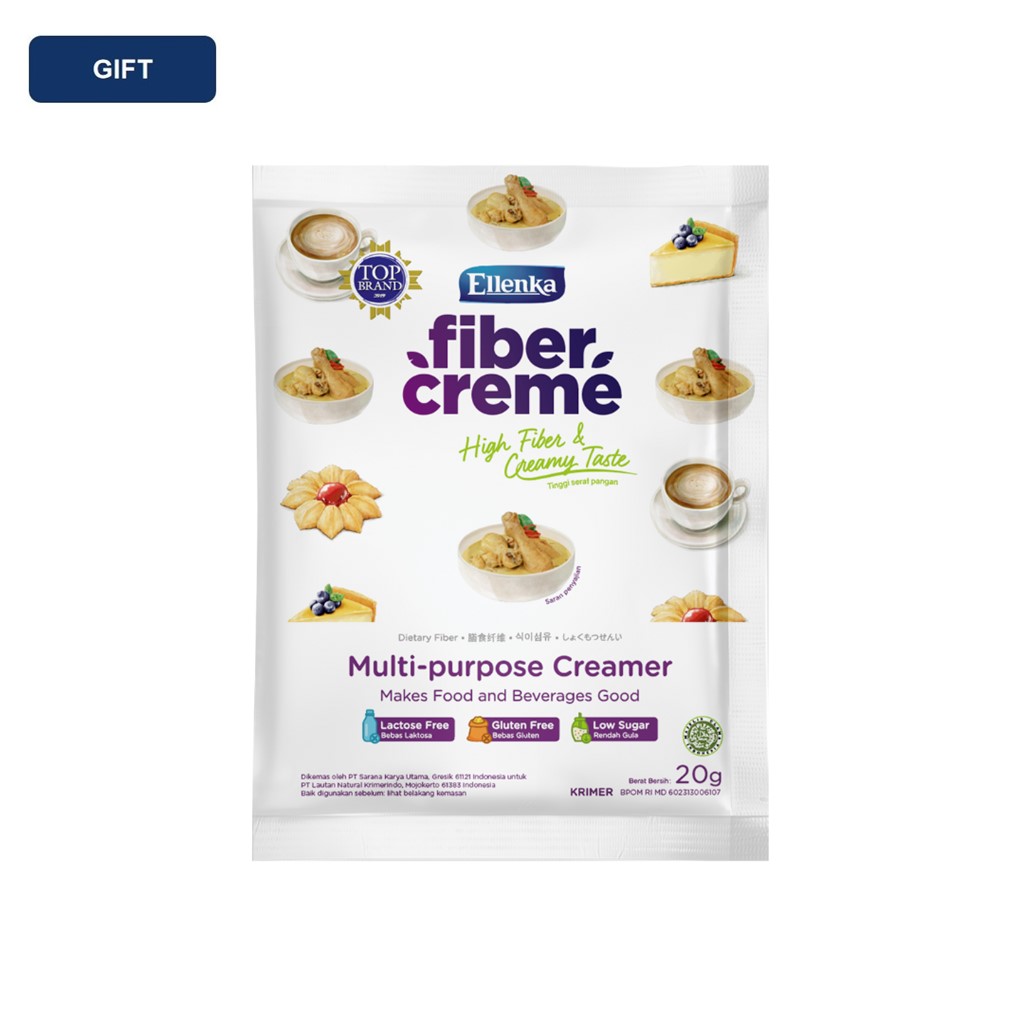 

[GIFT] Ellenka FiberCreme Multipurpose Creamer 20 gr