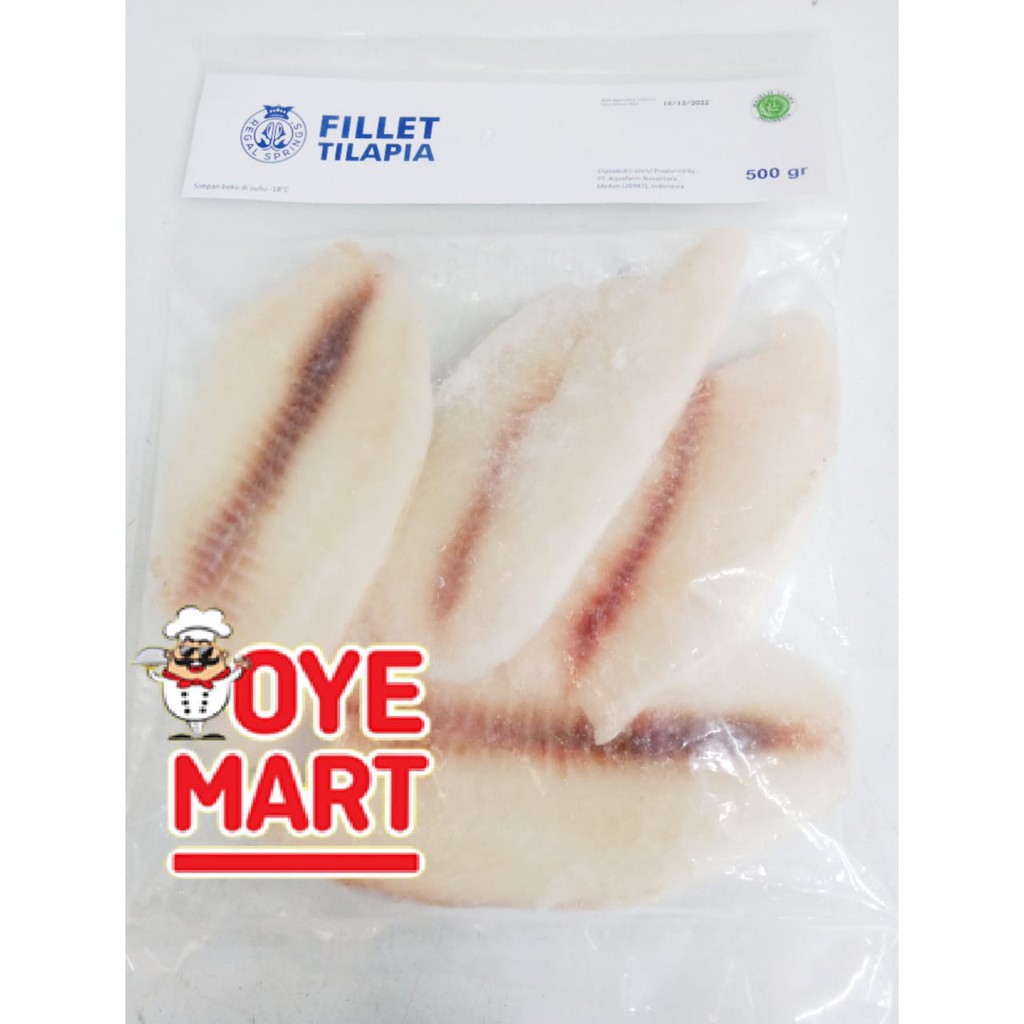 TILAPIA FILLET 500GR / IKAN TILAPIA