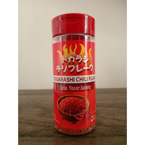 

Togarashi Chili Flake Cabe Kasar Jepang 50gr